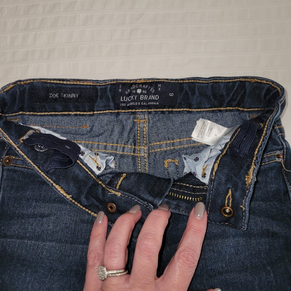 Lucky Brand Girls's Skinny Jeans - Dark Blue